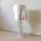 Large Acrylic Glass and Polished Aluminum Table Floor Lamp by Noel b.c, Image 11