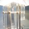 Large Acrylic Glass and Polished Aluminum Table Floor Lamp by Noel b.c, Image 21