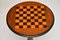 Antique Victorian Walnut Chess Table & Pieces, Image 3