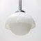 White Glass and Methacrylate Ceiling Lamp, 1960s 6