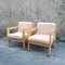 Brutalist French Chairs by Magne, Set of 2 10