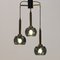 Three-Pendant Ceiling Lamp, 1950s, Image 10