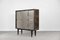 Skandinavischer moderner Mid-Century Schrank mit handbemaltem Muster, 1960er 4