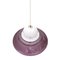White and Purple KD14 Pendant Light by Sergio Asti for Kartell, 1970s 4