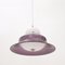 White and Purple KD14 Pendant Light by Sergio Asti for Kartell, 1970s 6