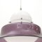 White and Purple KD14 Pendant Light by Sergio Asti for Kartell, 1970s 9