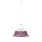 White and Purple KD14 Pendant Light by Sergio Asti for Kartell, 1970s 3