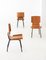 Italian Teak and Iron Dining Chairs, 1950s, Set of 6 4