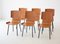 Italian Teak and Iron Dining Chairs, 1950s, Set of 6 10