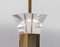 Acrylic Glass and Brass Table Lamp 4