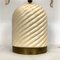 Ceramic and Brass Table Lamp by Tommaso Barbi, 1970s 5
