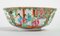 Mid 19th Century Circular Cup Porcelain Polychrome Canton Bowl 4