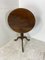 Antique George III Round Circular Tilt Top Centre Table 9