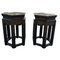 20th Century Chinese Auxiliar Tables or Stools, Set of 2 7