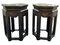 20th Century Chinese Auxiliar Tables or Stools, Set of 2 1