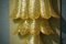 Mid-Century Murano Glas Blattgold Wandlampe, 1980er 6