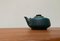 Vintage German Ceramic Teapot with Teak Handle 5