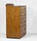 Art Deco Quilted Maple Chest of Drawers, 1930s 4