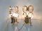 Crystal Table Lamps by Palwa, 1970s, Set of 2 3