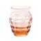 Art Deco Polish Rosaline Glass Vase, 1930s 1