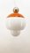 Lampe à Suspension Orange par Sergio Asti 7