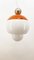 Orange Suspension Lamp by Sergio Asti 7