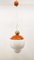 Orange Suspension Lamp by Sergio Asti 2