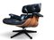 670 / 671 Lounge Chairs by Charles & Ray Eames for Herman Miller, Set of 2 1