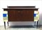 Credenza decorativa con luce interna di Società Compensati Curvati, anni '50, Immagine 1