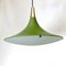 Lámpara colgante verde de Stilux Milano, años 60, Imagen 2