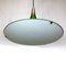 Lámpara colgante verde de Stilux Milano, años 60, Imagen 3