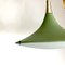 Lámpara colgante verde de Stilux Milano, años 60, Imagen 6