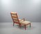 Senator 166 Highback Armchair with Footstool in Teak by Ole Wanscher for Cado 26