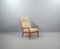 Senator 166 Highback Armchair with Footstool in Teak by Ole Wanscher for Cado 19