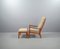 Senator 166 Highback Armchair with Footstool in Teak by Ole Wanscher for Cado 36