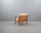 Mahogany Easy Chair & Ottoman by Ole Wanscher for Poul Jeppesens Møbelfabrik, 1960s 15