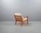 Mahogany Easy Chair & Ottoman by Ole Wanscher for Poul Jeppesens Møbelfabrik, 1960s 10