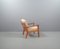 Mahogany Easy Chair & Ottoman by Ole Wanscher for Poul Jeppesens Møbelfabrik, 1960s 9