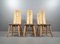 Bleached Oak Dining Chairs in the Style of De Puydt, 1970s, Set of 6 17