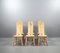 Bleached Oak Dining Chairs in the Style of De Puydt, 1970s, Set of 6 29