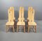 Bleached Oak Dining Chairs in the Style of De Puydt, 1970s, Set of 6 27