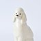 Russian Porcelain Poodle Figurine from Lomonosov, 1960s 2