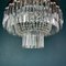 Large Vintage Yugoslavian Crystal Chandelier from Sijaj Hrastnik, 1970s 9