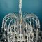 Großer jugoslawischer Vintage Kronleuchter aus Kristallglas von Sijaj Hrastnik, 1970er 5