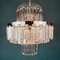 Large Vintage Yugoslavian Crystal Chandelier from Sijaj Hrastnik, 1970s 13