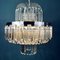 Large Vintage Yugoslavian Crystal Chandelier from Sijaj Hrastnik, 1970s 10