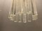 Lámpara de araña italiana con prismas de cristal de Murano, Imagen 5