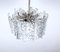 Ice Glass Chandelier by J. T. Kalmar for Kalmar Franken KG, 1960s 7