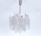 Ice Glass Chandelier by J. T. Kalmar for Kalmar Franken KG, 1960s, Image 3