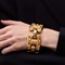 Gold-Plated Articulated Bracelet from Da Carlotta 11